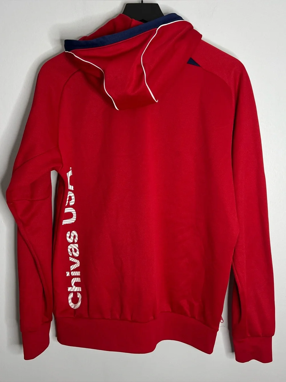 Chivas USA Track Jacket Mens Medium Red Adidas MLS Football Soccer